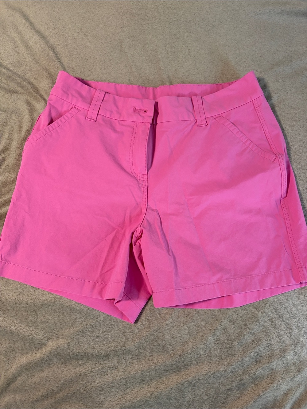 Vineyard Vines Hot Pink Women's Stretch Bermuda Shorts